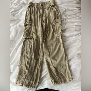 Treasure & Bond Straight Leg Cargo - Khaki